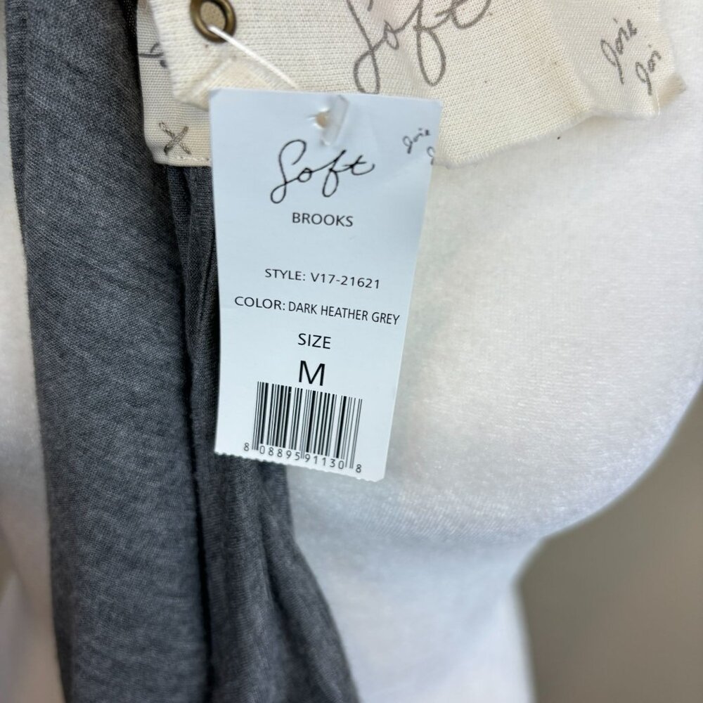 Joie Soft Brooks blouse, size Medium, semisheer, ruched, summer, party, dressy - Picture 8 of 8